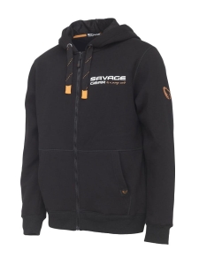 Savage Gear Urban Zip Hoodie M Zwarte Inkt