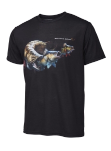Savage Gear Cannibal T-shirt XL Zwart