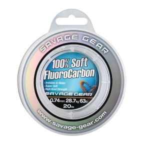 Savage Gear Zachte Fluoro Koolstof 0.22mm 50m 3.5kg