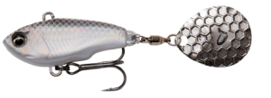 SG FAT TAIL SPIN 5.5cm 9g White Silver