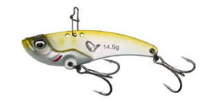 SG CICADA  VIB BLADE GREEN SILVER AYU 4.5 CM 8.5g