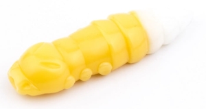 FishUP Pupa 1,5" 38mm #134 - Cheese/White 8pc