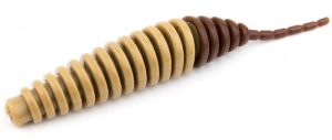 FishUP Tanta 2.5" 61mm #138 - Coffee Milk/Earthworm 8pc