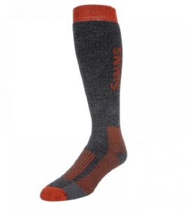 Sokken Simms Merino OTC Midweight Carbon M