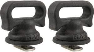 RAM 2-Pack Vertical Tie Down Track Accessory UNPKD RAM VERTICAL TIE DOWN (2 QTY)
