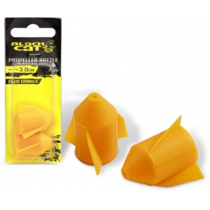 Black Cat Rotor With Rattle 3,0cm fluo orange