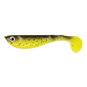Pulse Shad 6cm Brown Chartreuse 8pc