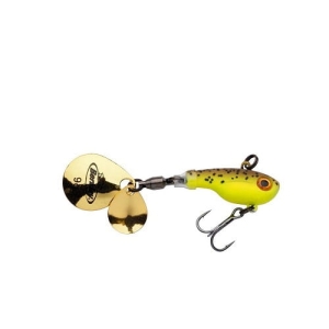 BERKLEY PULSE SPINTAIL 9 G BROWN CHARTREUSE