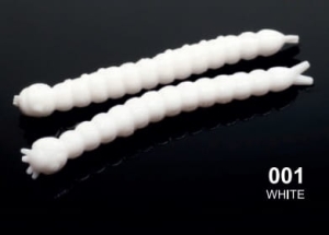 Libra Slight Worm 38mm Cheese Col.1 15pc