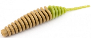 FishUP Tanta 1,5" 42mm #137 Coffee Milk/Light Olive 10pc