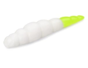 FishUP Yochu (Cheese) 1.7" 43mm #131 - White/Hot Chartreuse 8pc Aroma cheese