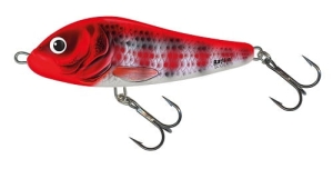 Salmo Rattlin' Slider 11cm 47g HOLO RED HEAD STRIPE