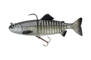 Fox Rage Replicant JOINTED 130g UV Zilver Aas