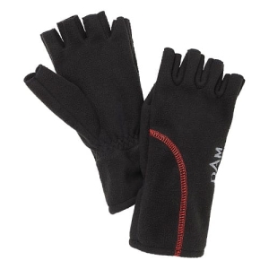 DAM WINDPROOF HALFVINGER HANDSCHOENEN ZWART - L