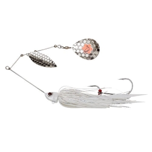 DA'BUSH SPINNERBAIT 21CM 55G SINKING WHITE SILVER