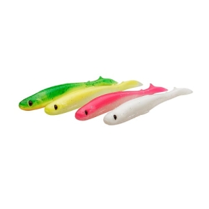 SG SLENDER SCOOP SHAD 15CM 17G DARK WATER MIX