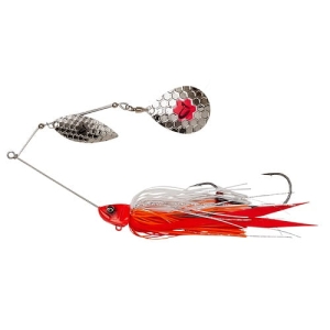 SAVAGE GEAR DA'BUSH SPINNERBAIT 14CM 21G - RED HEAD SILVER