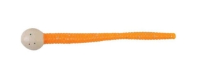 Berkley Powerbait 3' 8cm Glow Orange Zilver rubber