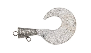SVZ McMio Big Spare Tail Silver Glitter 72mm 