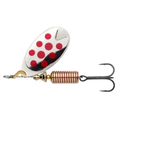 Abu Garcia Fast Attack 4,5g Silver/Red Dot