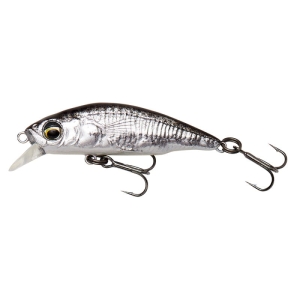 Wobbler SG 3D Sticklebait 5.5cm 7g S Black Silver