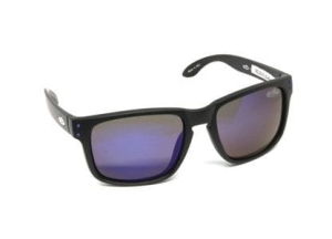 Wildeye Seabass Gepolariseerde Zonnebril Mat Zwart Blauw Bril