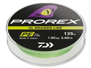 Daiwa Prorex UL Finesse 0.25PE Chartreus gevlochten lijn