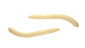 Libra Lures Fatty D'Worm 65mm Kaas Col.5 10st