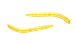 Libra Lures Fatty D'Worm 65mm Kaas Col.7 10st