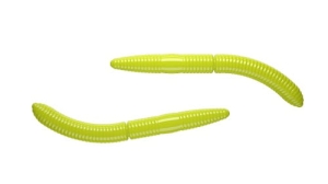 Libra Lures Fatty D'Worm 75mm Cheese Col.6 8pc