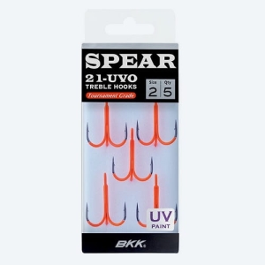 BKK Ankers Spear-21 UV #4/0,  4pc