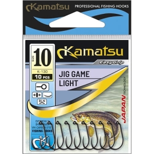KAMATSU JIG GAME LIGHT 10 BLNO K-130 10pc