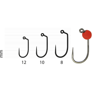KAMATSU WORM JIG UL 10 BLNO K-140 10pc