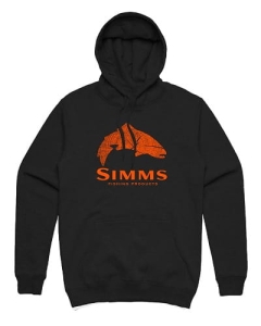 Simms Hout Forel Vulling Hoody Zwart M