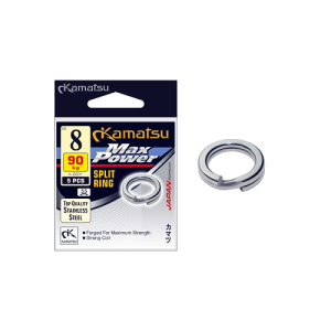 Max Vermogen wartel 8mm/90kg 5pc