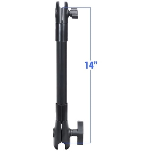 RAM Socket Arm W/1.5" en 1" Socket 14"