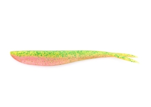 Lunker City 4" Fin-S Fish Electric Watermelon 10pc