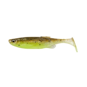 SG 3d Fat Minnow T-tail 7.5cm Green Pearl Yellow 1pc