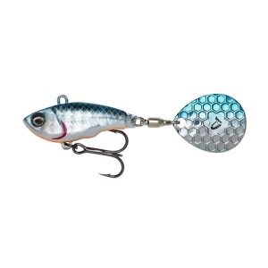 Savage Gear FAT TAIL SPIN 8cm 24g BLUE SILVER