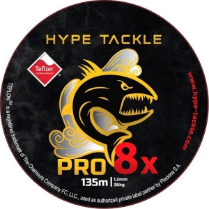 Hype Tackle Pro 8X Donkergroen 0.08mm 4.2kg 135m