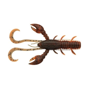 Pulse Realistic Craw Hol Brown Orange 7cm 8pc