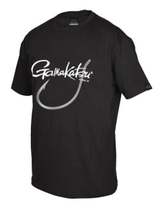 Gamakatsu T-Shirt Worm 39 Zwart L