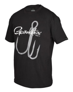 Gamakatsu T-Shirt Treble 13 Zwart XXL