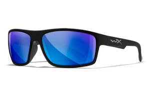 Wiley X PEAK Captivate Blue Mirror Matte Black Frame