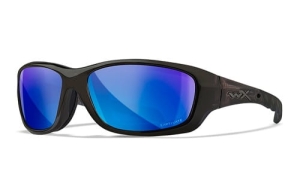 Wiley X GRAVITY Gepolariseerd Blauw Spiegel Zwart Crysta