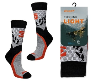 Graff Merino wol Trekking Sokken Light35-38