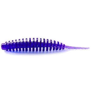 FishUP Tanta 3.5" 90mm #060 - Dark Violet/Peacock & Silver 5pc