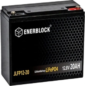 Accu ENERBLOCK JLFP - LITHIUM 12.8V 20AH