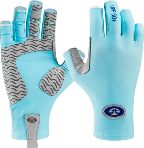 Vliegvisser beschermende handschoenen S/M Bahama Blu