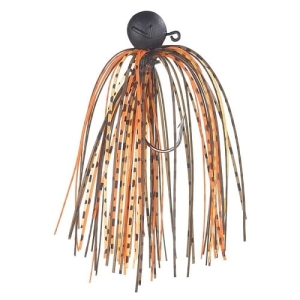 BALZER Skirted Jig Green Pumpkin Amber Red #1/0 10g